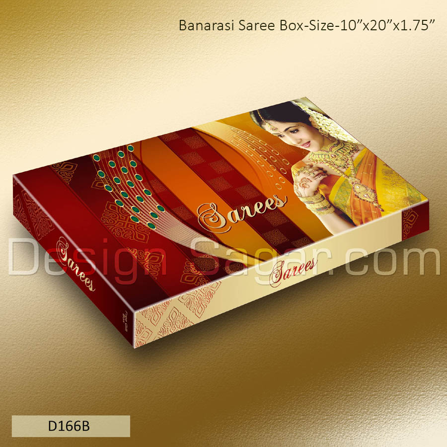 Silk Saree Packing Box